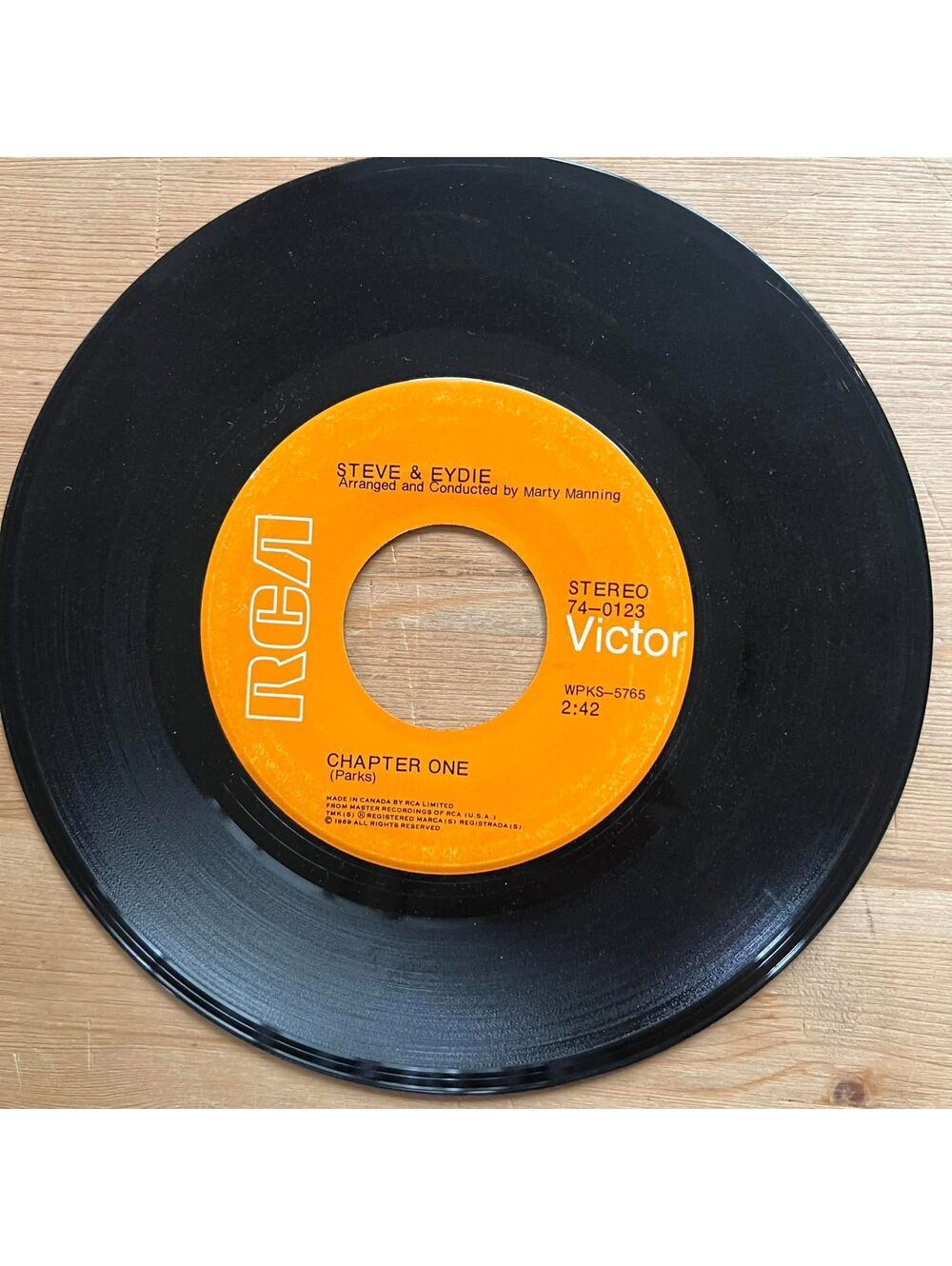 Steve & Eydie - Chapter One/Real True Lovin' 45rpm VG+ R14